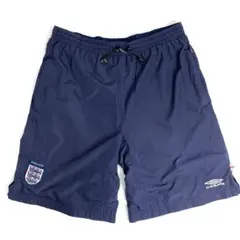 UMBRO アンブロ 00s イングランド代表 ハーフパンツ　プラクティス 90s 00s umbro アンブロ イングランド ハーフパンツ - メルカリ
