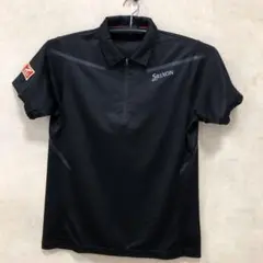 Srixon Z STAR メンズゴルフブラックポロシャツ