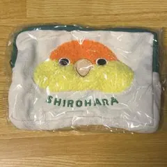 ことりのさがらポーチ２　シロハラさん