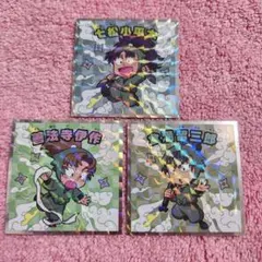 忍たま乱太郎マンチョコ　善法寺伊作 食満留三郎 七松小平太 六年生セット！