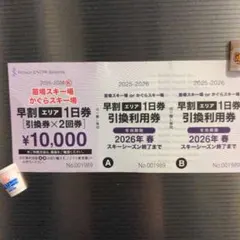 2026年最新】かぐらリフト券の人気アイテム - メルカリ