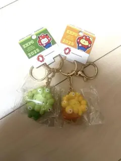 サンリオミャクミャク 立体マスコット 推しカラー ポチャッコ ポムポムプリン