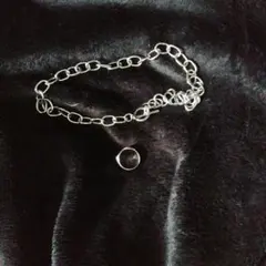 チェーンネックレス 指輪