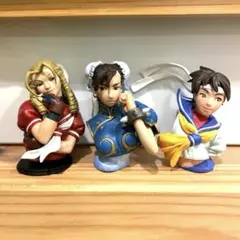 figuAx ストリートファイターヒロインズ　かりん　春麗　さくら