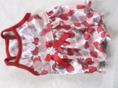 ★胴３８ｃｍ★いちごいっぱいのキャミソール