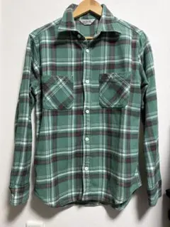 ★好配色レアカラー　ファイブブラザーFIVE BROTHER ネルシャツ　M