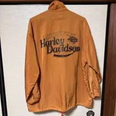 ハーレーダビッドソン ロゴ バックプリント ナイロンジャケット