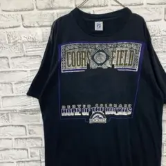 USA製90sヴィンテージTシャツ！シングルステッチブラック古着XL 0623
