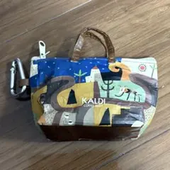 KALDI 伝説カラビナ付きミニバッグ コーヒーゼリー入り