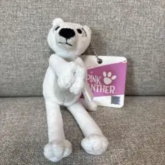 Pink Panther ぬいぐるみ マスコット ホワイト