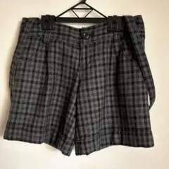 gaminerie チェック柄 サロペット Mサイズ レディース