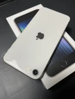 超超美品　iPhone SE3 第3世代　256GB ifaceフル装備