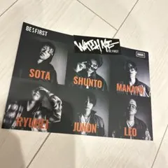 BE:FIRST “WATCH ME” FC会場限定フライヤー＆ステッカーセット
