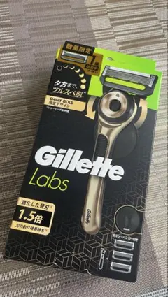 新品未使用Gillette Labs 替刃3個付 本体 カミソリ 限定デザインのサムネイル