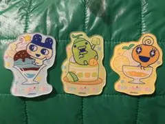 たまごっち　アクリルステッカー　まめっち　くちぱっち　めめっち　3点セット
