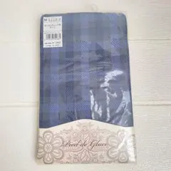 未開封⭐️タイツ チェック柄 M-L ブルー 50デニール 足元コーデ フェミニンのサムネイル