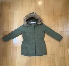 GAP KIDS モッズコート カーキ ボア裏地キッズXXL