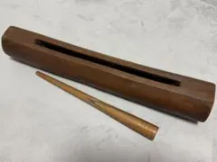 超レア！ミドルサイズ！】タヒチアン トエレ&スティック 中サイズ 高さ51㎝