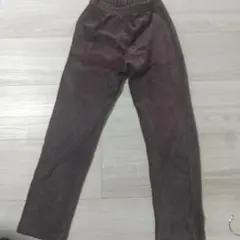 デビロック　コーデュロイパンツ　ストレート　薄手　120　ブラウン