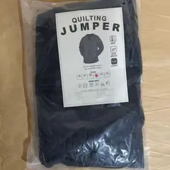 新品　カルカリ　韓国　ブラック　105 インナーダウン　キルティングジャンパー