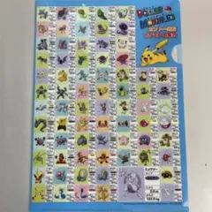 ポケットモンスター クリアファイル
