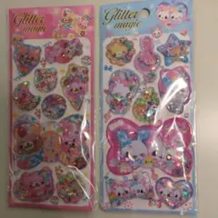 残り僅か！再々入荷！新品　ウォーターシール　平成　シャカシャカ　くま　うさぎ