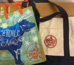 Trader Joe's　エコバッグ　2点セット