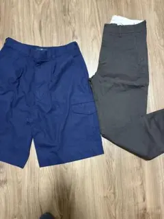 UNIQLO +j カーゴハーフパンツ　チノパン　セット