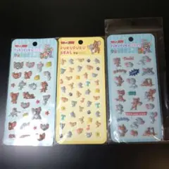 トムとジェリー　ぷくぷくシール　3種セット