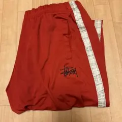 90s old stussy sport ナイロンパンツ トラックパンツ 極太 | Mercari