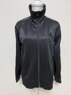 adidas ジャージ ブラック アディダス Lサイズ ジップアップジャケット