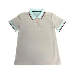 TOMMY HILFIGER ポロシャツ　ゴルフ　ピンク　M 古着　8aのサムネイル