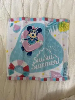 ディズニー　ミニタオル　ミニーマウス