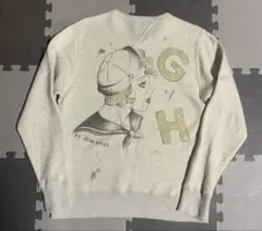GLADHAND ハンドペイントスウェット
