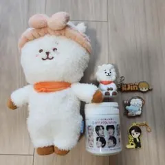 BTS JIN BT21 RJ ぬいぐるみ公式　ソフビ　ラバーストラップなど