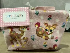【新品未使用品】FEILER LOVERARY ポーチ ピンク 動物柄