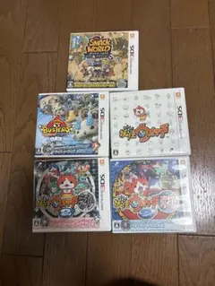 ニンテンドー3DSソフト セット ケース付