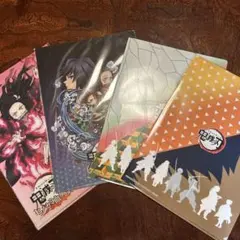 鬼滅の刃 クリアファイル 4枚セット