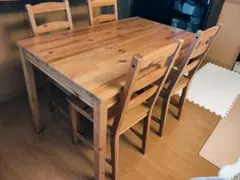 IKEA JOKKMOKK ヨックモック ダイニングセット 4人用 引取限定