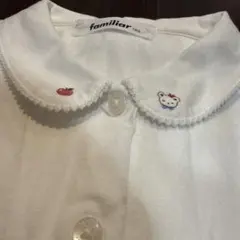 【120cm】familiar ファミちゃん　刺繍　ブラウス