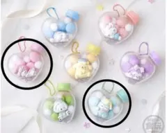 【未開封】サンリオキャラもふ ケースマスコット　マイメロディ　ハンギョドン