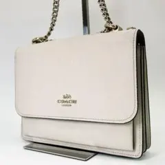 Coach Klare クロスボディ ショルダーバッグ チョーク レザー