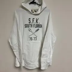BARNS バーンズS.F.K. SOUTH FLORIDA パーカー ホワイトのサムネイル
