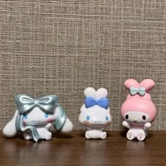 バレエリボンフィギュア シナモン シナモロール マイメロディ 3個セット