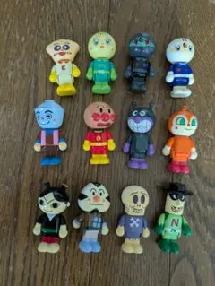 USED　アンパンマン　人形セット　廃盤品　希少　ブラックロールパンナ
