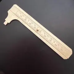 황동 캘리퍼스 인치 밀리 병용