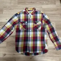 Lee 101 チェック柄長袖シャツ