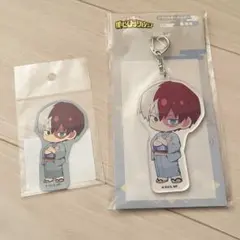 ヒロアカ　アクリルキーホルダー　ステッカー　轟焦凍