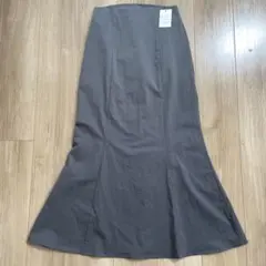 【新品】★BASEMENT onlin★ベースメントマーメイドスカートチャコールのサムネイル