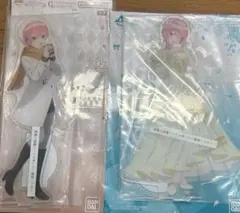 五等分の花嫁　一花　ビッグアクリルスタンドG賞H賞2点セット　一番くじ
